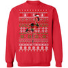 Red Plaid Buffalo Flamingo Pajamas Christmas Sweater T-Shirt & Sweatshirt | Teecentury.com