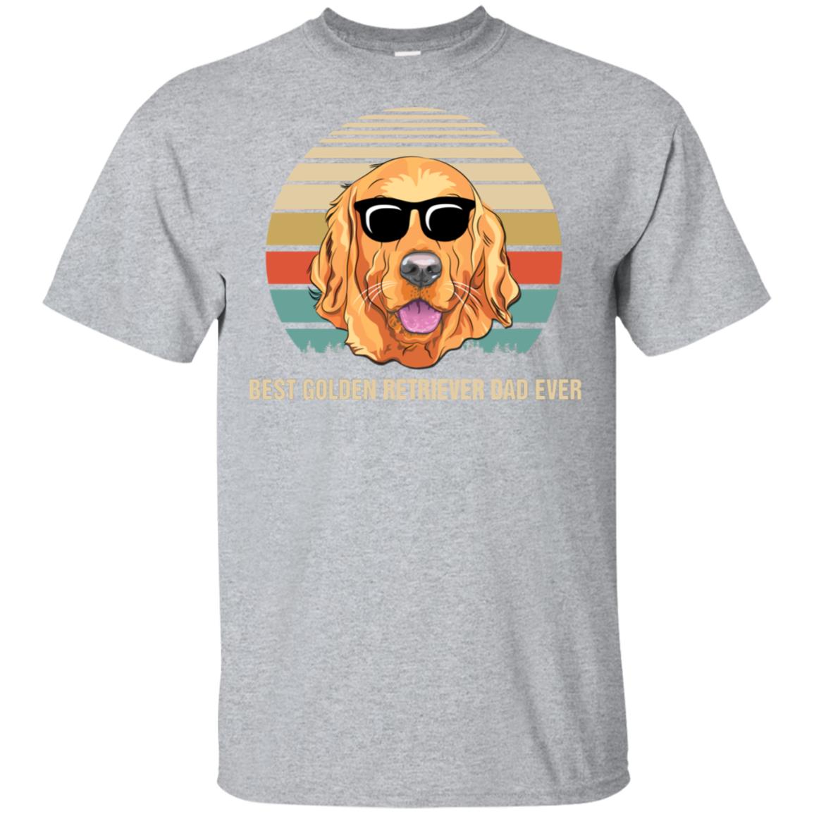 Vintage Golden Retriever Dad Gifts Best Golden Retriever Dad Ever T-Shirt & Hoodie | Teecentury.com