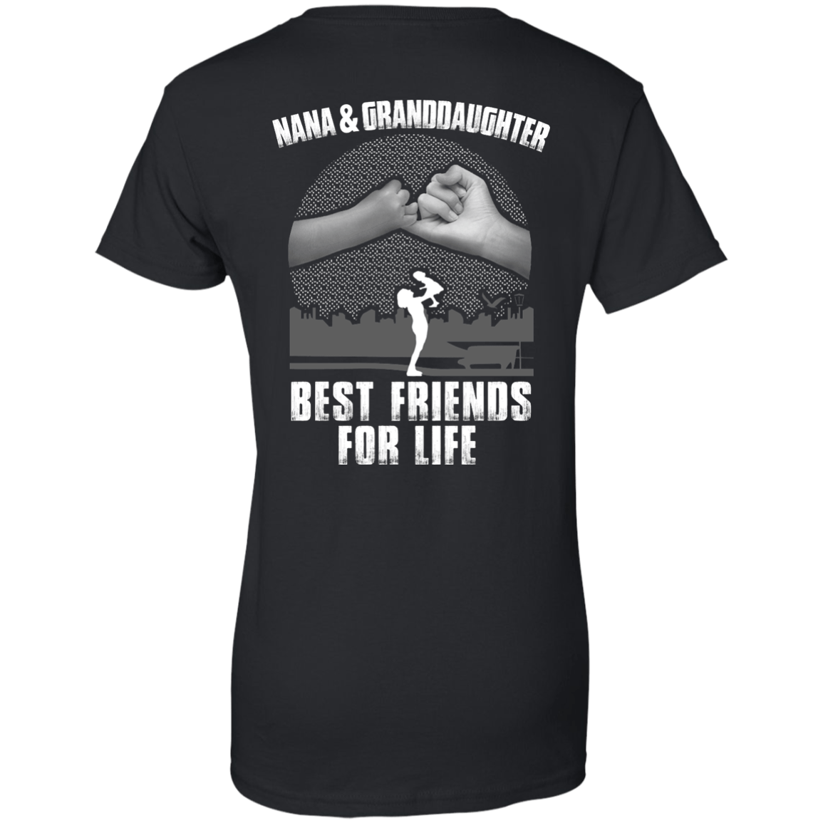 Nana and Granddaughter Best Friends For Life T-Shirt & Hoodie | Teecentury.com