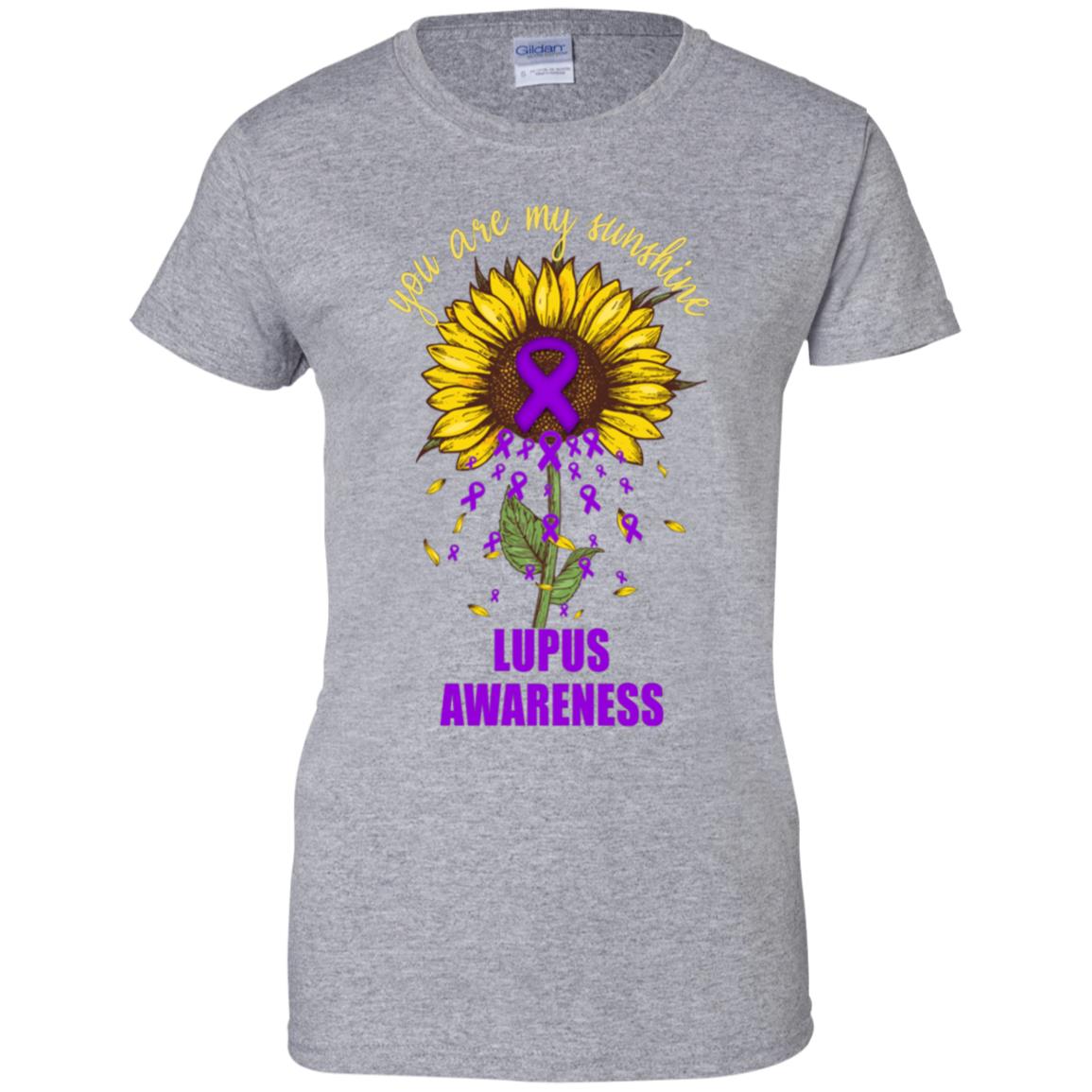 You Are My Sunshine Lupus Awareness T-Shirt & Hoodie | Teecentury.com