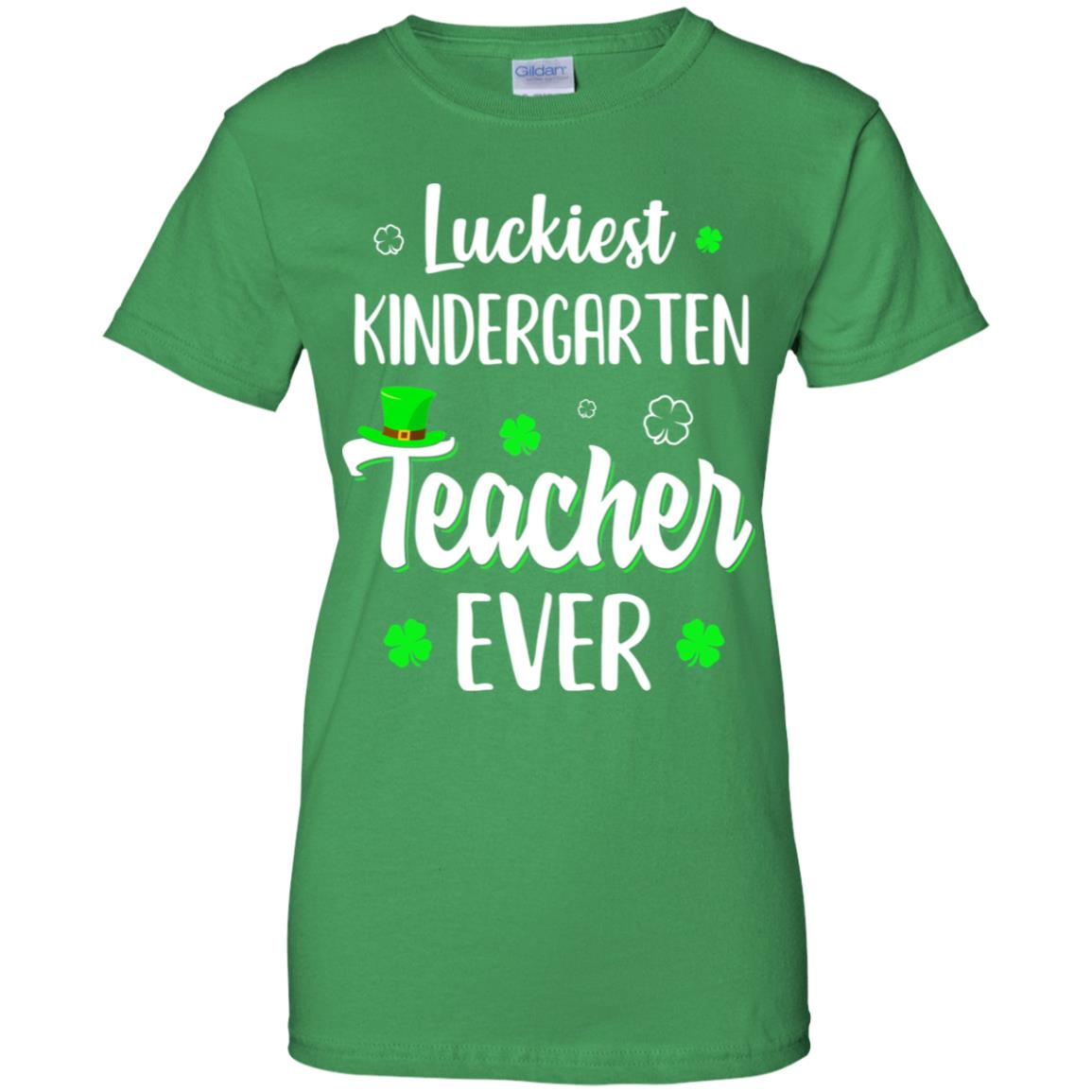 Luckiest Kindergarten Teacher Ever Irish St Patricks Day T-Shirt & Hoodie | Teecentury.com