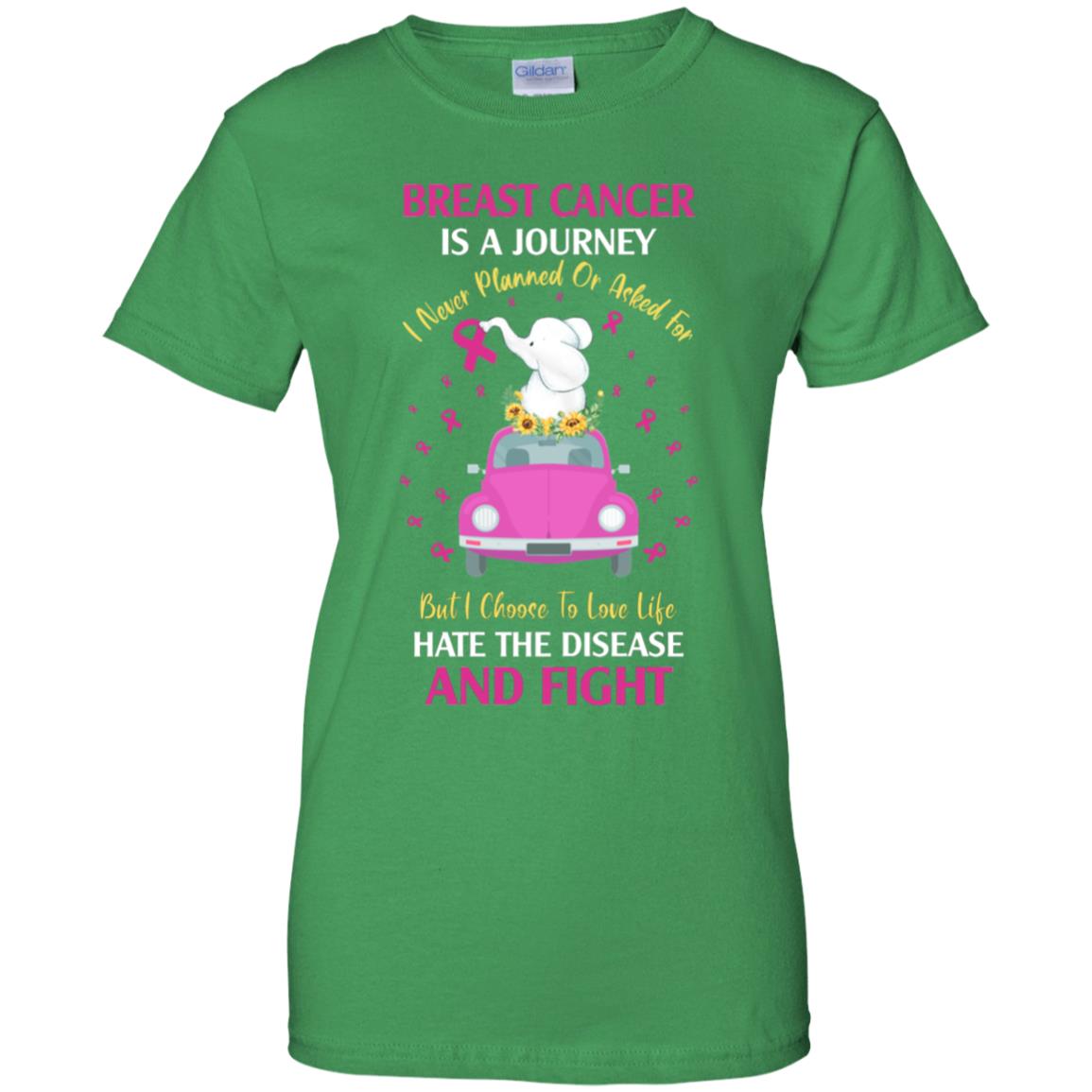 Breast Cancer Awareness Is A Journey T-Shirt & Hoodie | Teecentury.com