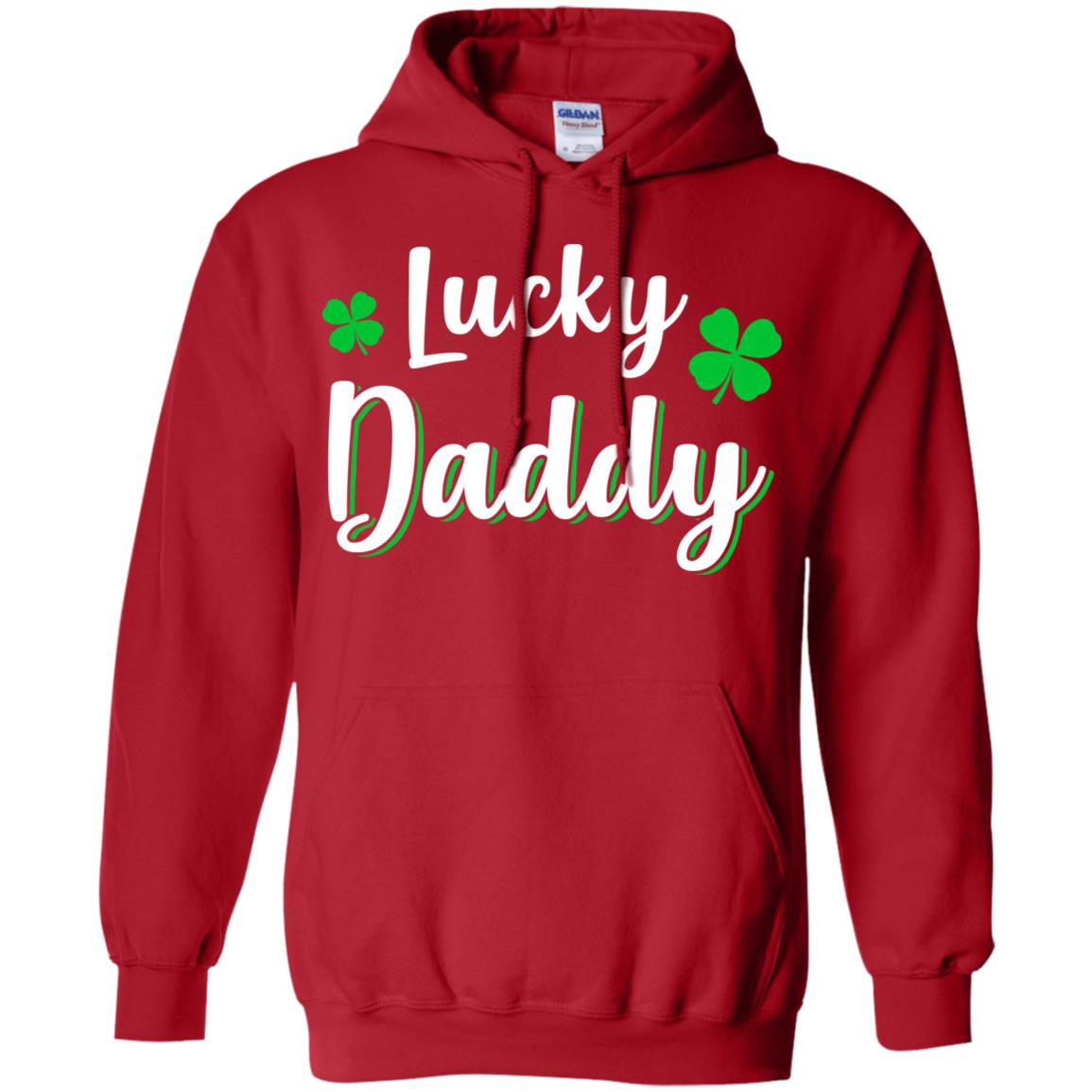 Luckiest Lucky Daddy St Patricks Day T-Shirt & Hoodie | Teecentury.com