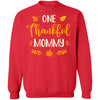 One Thankful Mommy Thanksgiving Day Family Matching Gift T-Shirt & Sweatshirt | Teecentury.com