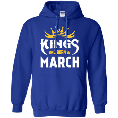 Kings Are Born In March T-Shirt & Hoodie | Teecentury.com