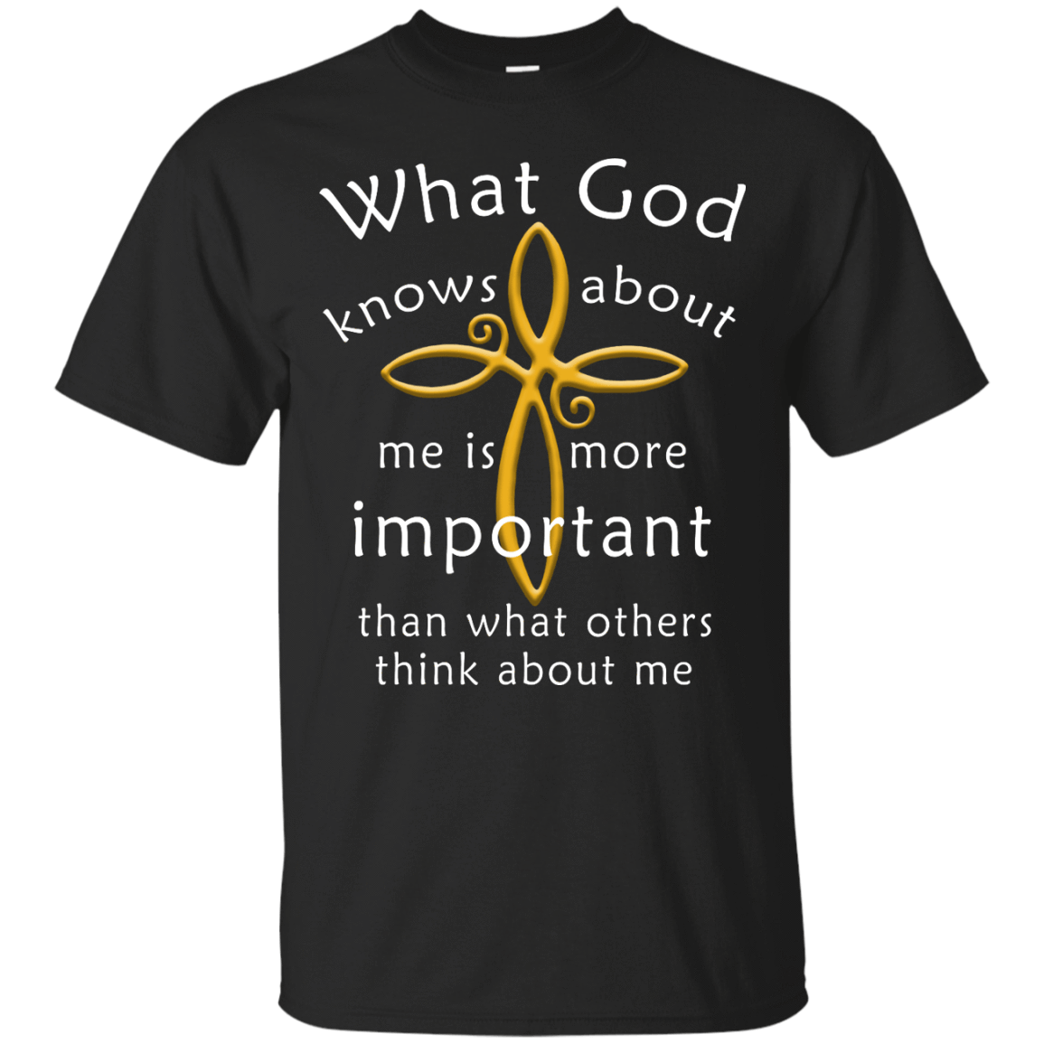 What God Knows About Me Is More Important T-Shirt & Hoodie | Teecentury.com