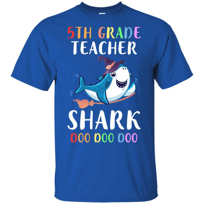 5th Grade Teacher Shark Doo Doo Doo Halloween T-Shirt & Hoodie | Teecentury.com
