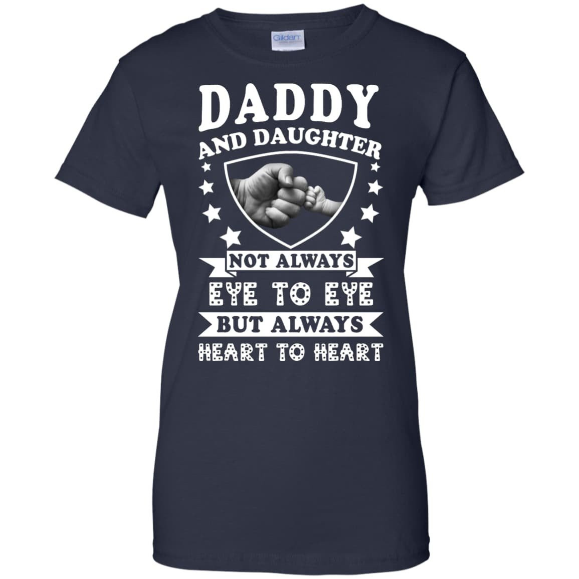 Daddy And Daughter Not Always Eye To Eye T-Shirt & Hoodie | Teecentury.com
