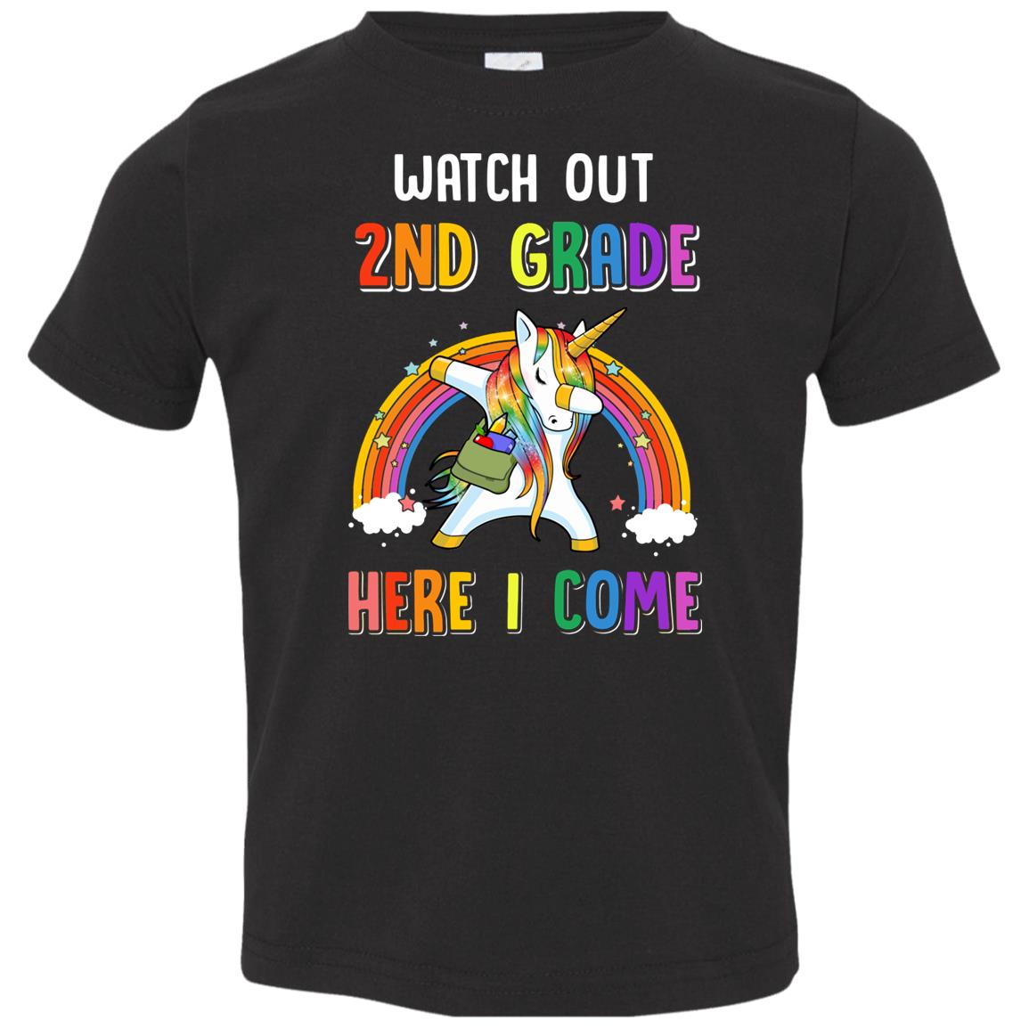 2nd Grade Here I Come Unicorn Back To School Youth Youth Shirt | Teecentury.com