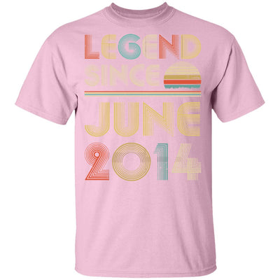 Legend Since June 2014 Vintage 8th Birthday Gifts Youth Youth Shirt | Teecentury.com