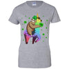 Leprechaun Sloth Riding Llama Unicorn St Patricks Day T-Shirt & Hoodie | Teecentury.com