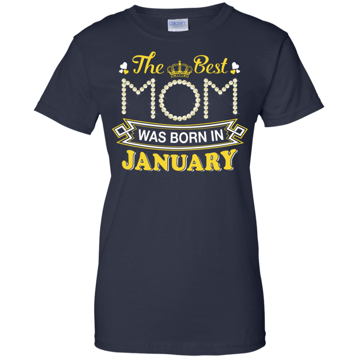 The Best Mom Was Born In January T-Shirt & Hoodie | Teecentury.com