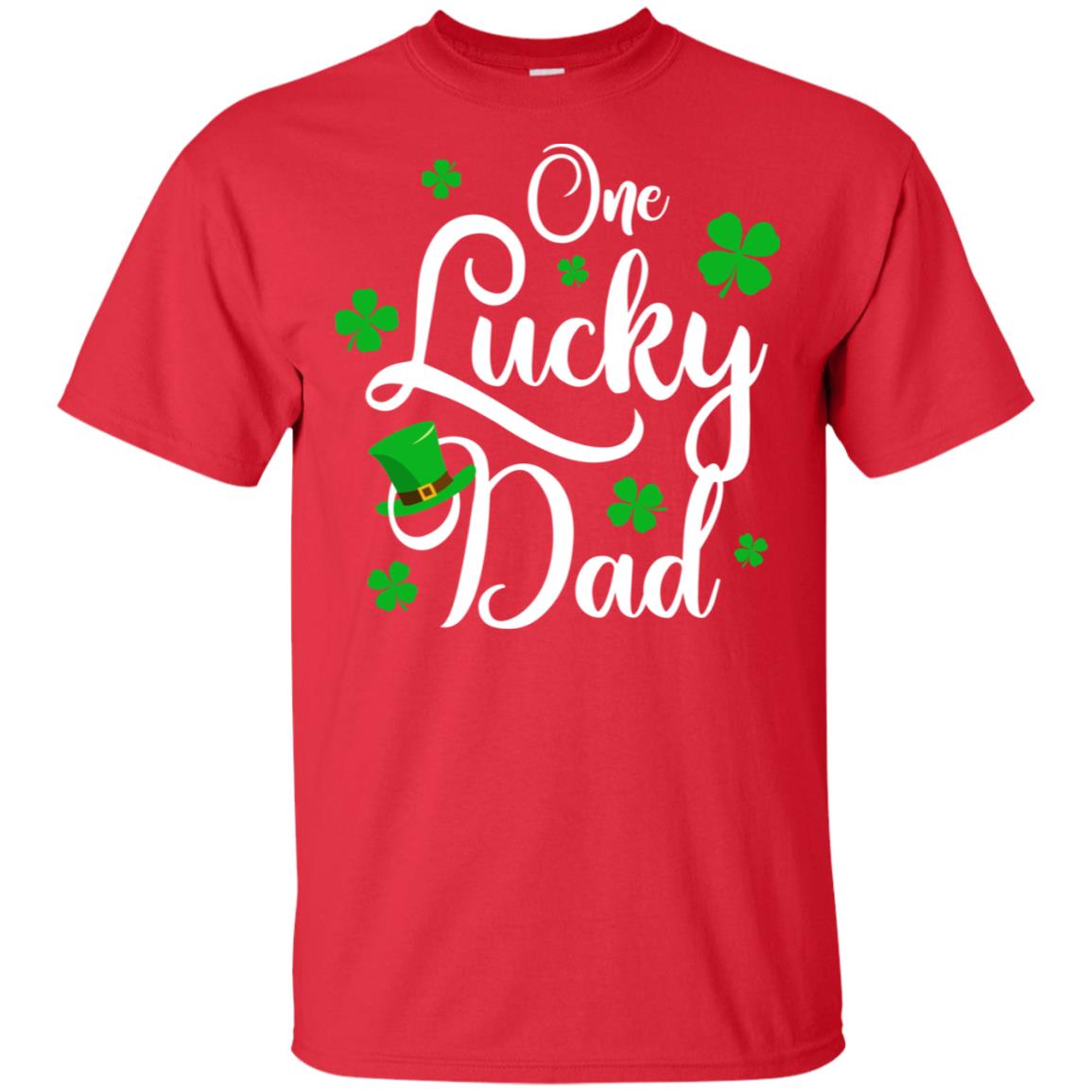 One Lucky Dad St Patricks Day For Daddy T-Shirt & Hoodie | Teecentury.com