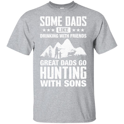 Great Dad Go Hunting With Sons Father Day Gift T-Shirt & Hoodie | Teecentury.com