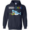 Daddy Shark Support Autism Awareness For Child T-Shirt & Hoodie | Teecentury.com