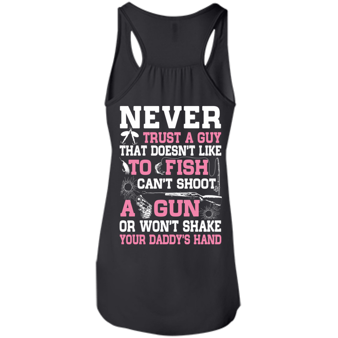 NEVER TRUST A GUY Doesn't Like To Fish T-Shirt & Hoodie | Teecentury.com