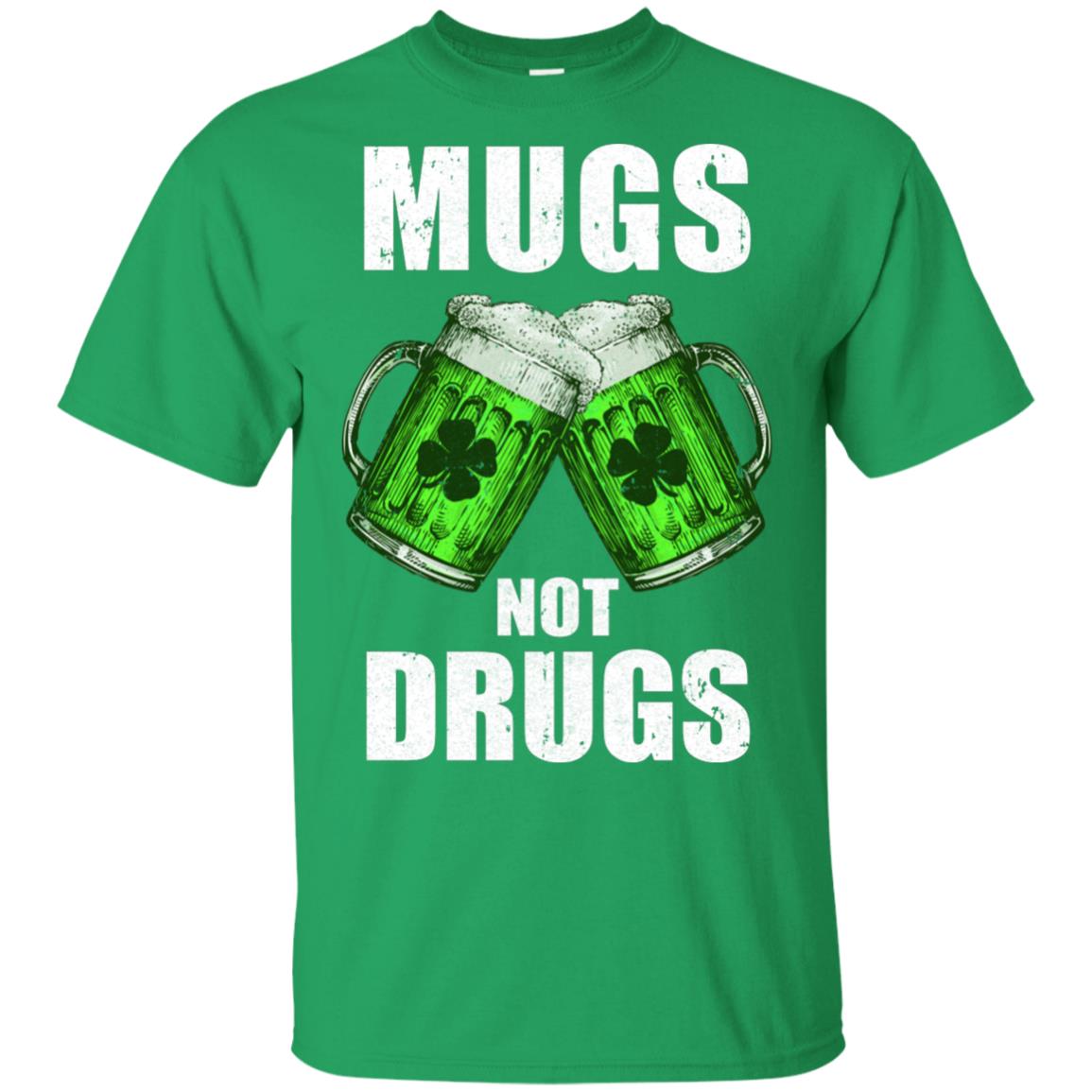 Vintage Mugs Not Drugs St Patrick Day Gift T-Shirt & Hoodie | Teecentury.com