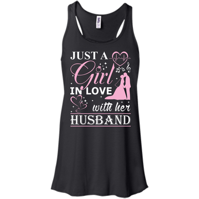 Just A Girl In Love With Her Husband T-Shirt & Hoodie | Teecentury.com