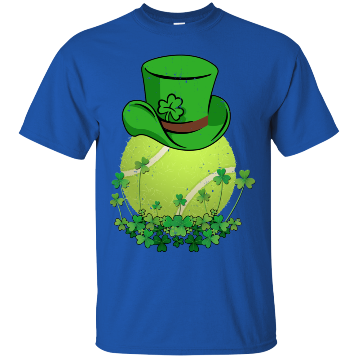 Shamrock Tennis Leprechaun St Patricks Day T-Shirt & Hoodie | Teecentury.com
