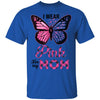 I Wear Pink For My Mom Butterfly Breast Cancer Awareness T-Shirt & Hoodie | Teecentury.com