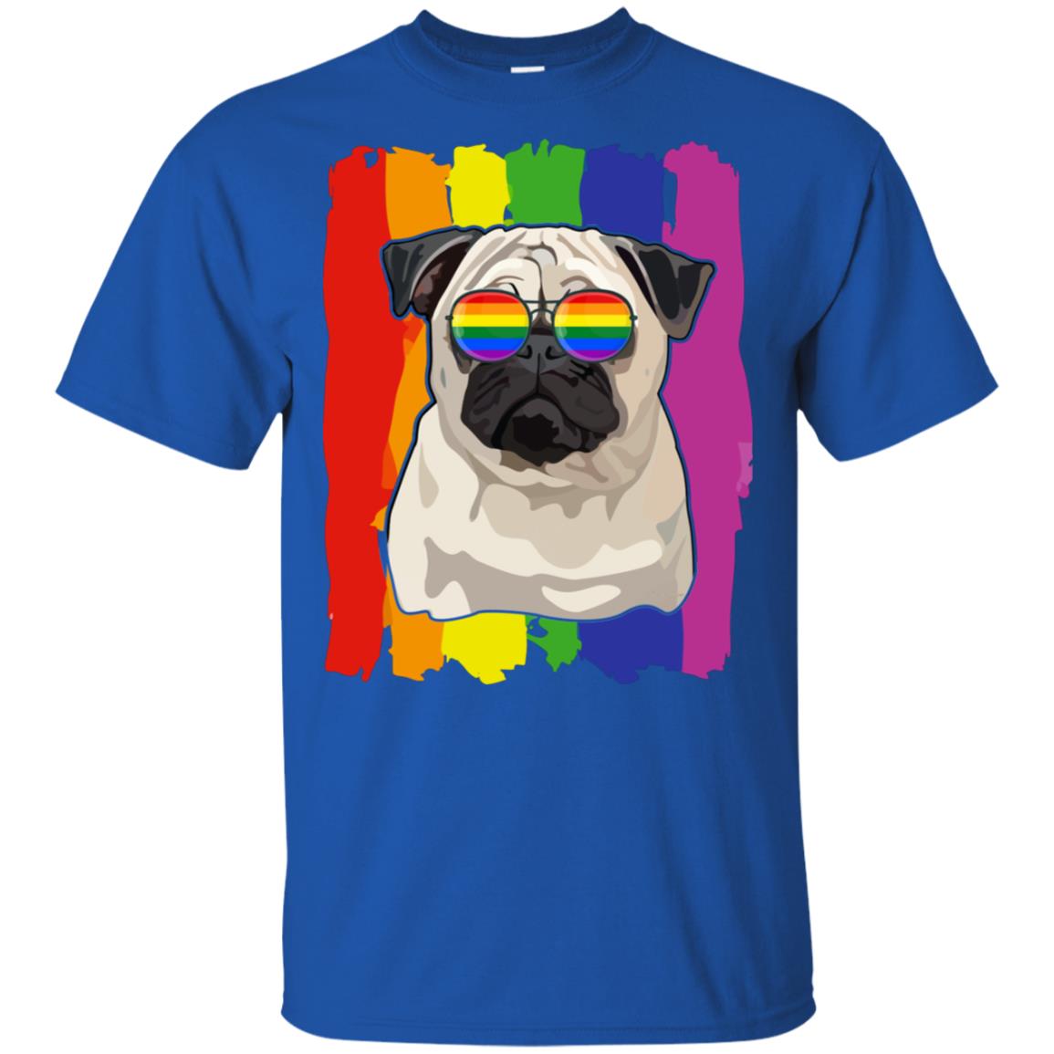 Funny Pug LGBT LGBT Pride Gifts T-Shirt & Hoodie | Teecentury.com