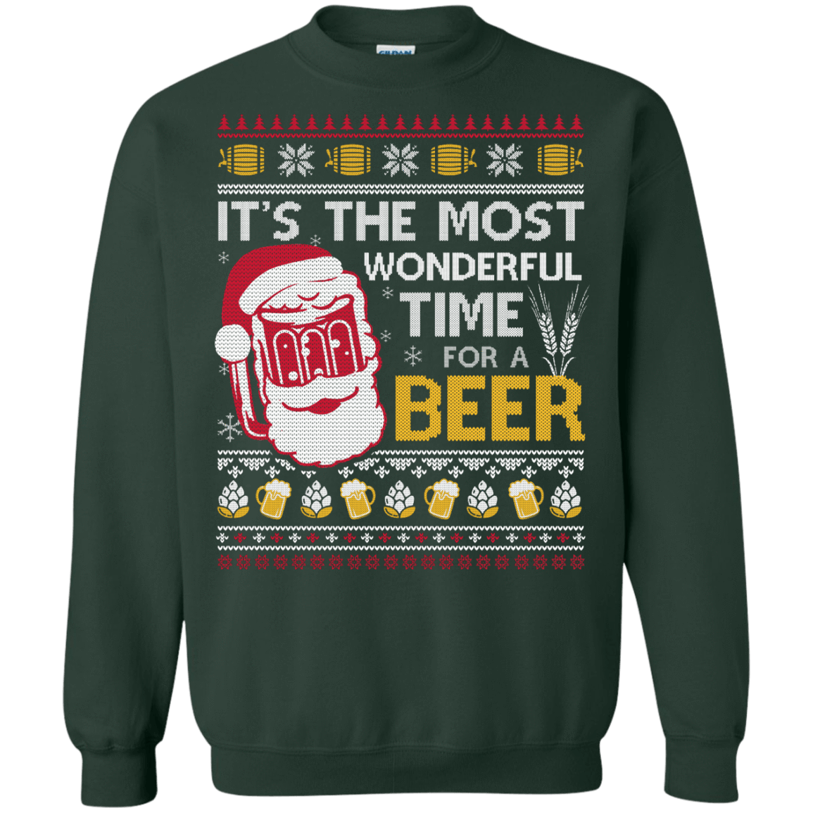It's The Most Wonderful Time For A Beer Sweater T-Shirt & Hoodie | Teecentury.com