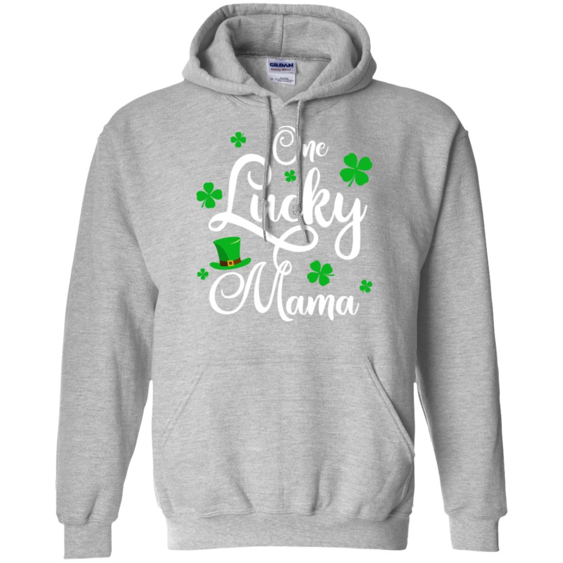 One Lucky Mama St Patricks Day For Mom T-Shirt & Hoodie | Teecentury.com