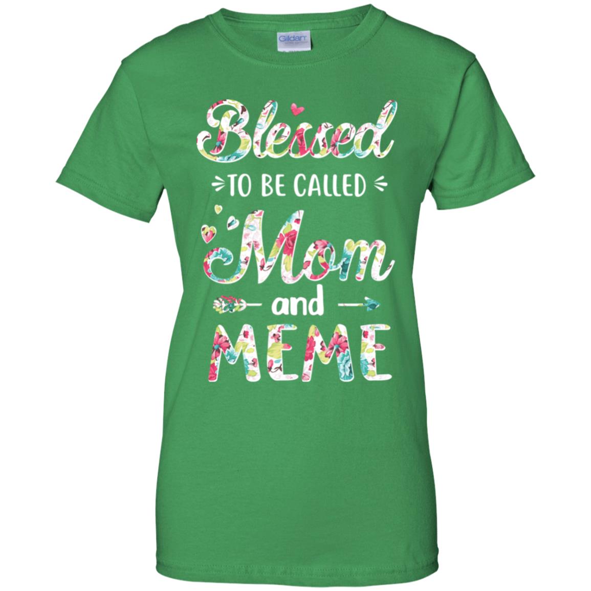 Mothers Day Gifts Blessed To Be Called Mom And Meme T-Shirt & Hoodie | Teecentury.com
