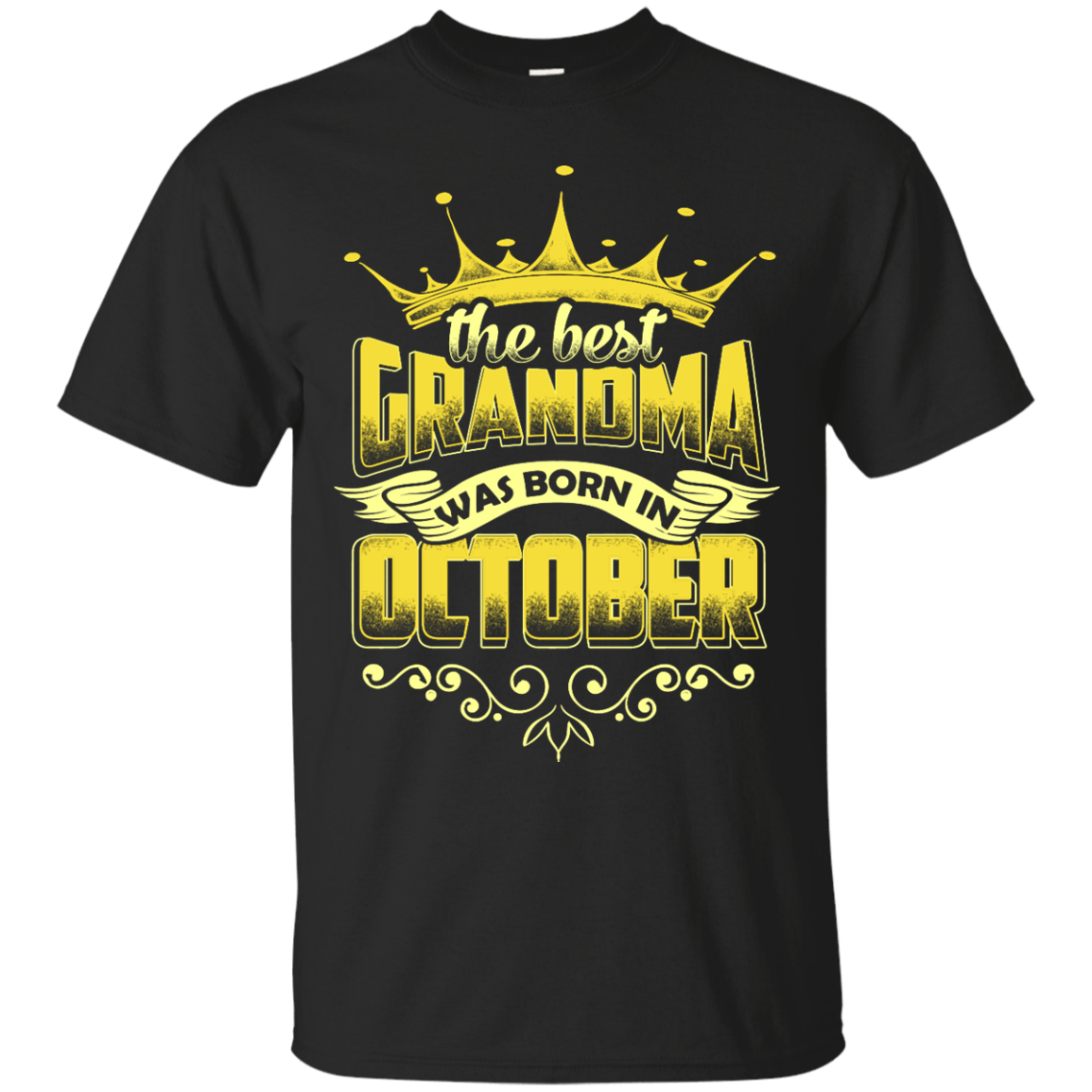 The Best Grandma Was Born In October T-Shirt & Hoodie | Teecentury.com