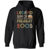 Legend Since February 2005 Vintage 17th Birthday Gifts T-Shirt & Hoodie | Teecentury.com