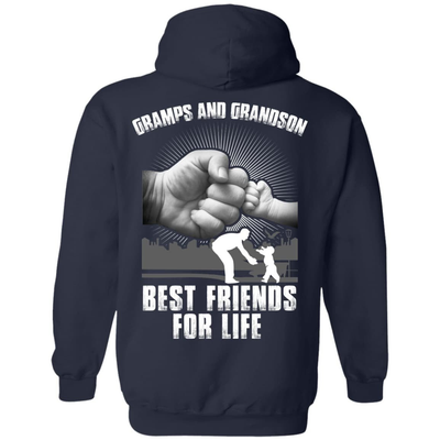 Gramps And Grandson Best Friends For Life T-Shirt & Hoodie | Teecentury.com