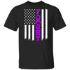 Alzheimer's Pancreatic Cancer Awareness American Flag T-Shirt & Hoodie | Teecentury.com