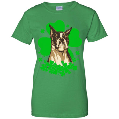 Boxer St. Patrick's Day Clovers T-Shirt & Hoodie | Teecentury.com