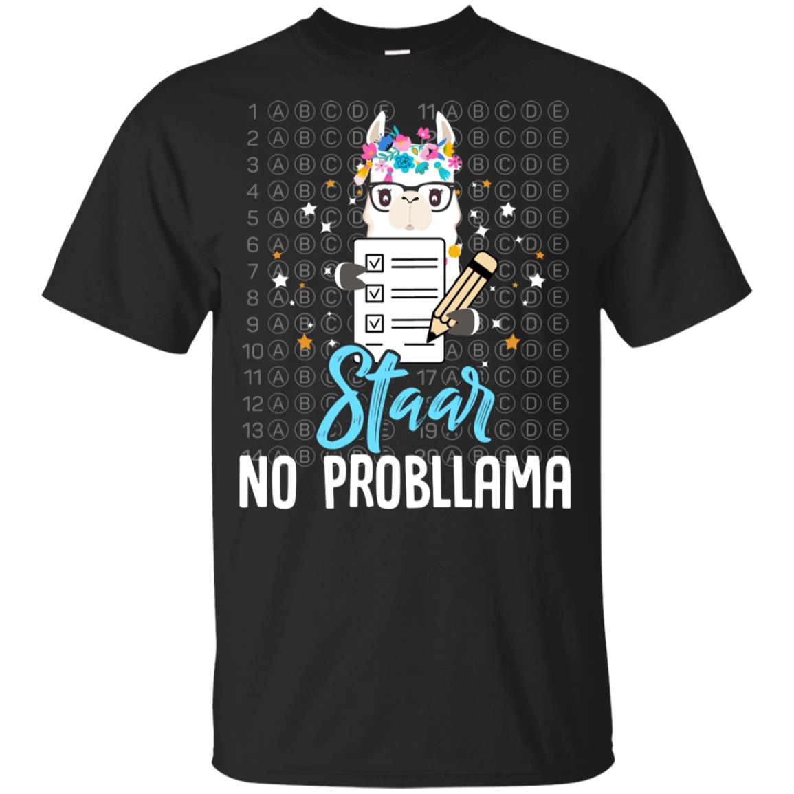 Staar Test Day Llama Tshirt For Students Teacher Staar Test Day Llama Tshirt For Students Teacher