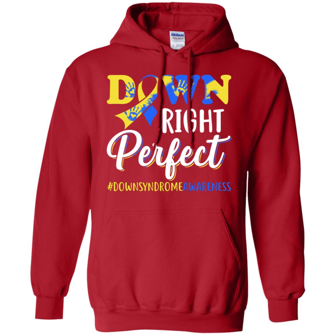 Down Syndrome Awareness Down Right Perfect T-Shirt & Hoodie | Teecentury.com