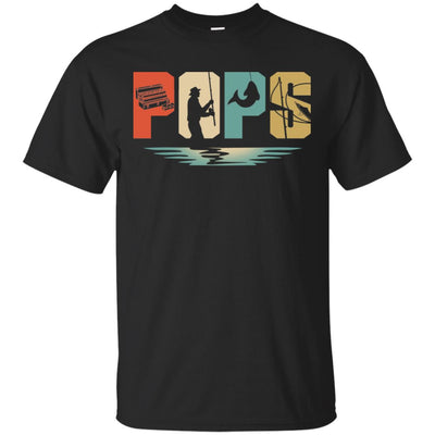 Vintage Fishing Pops Father's Day Gift T-Shirt & Hoodie | Teecentury.com