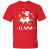 Fa La La Llama Santa Christmas Funny Gift Xmas T-Shirt & Sweatshirt | Teecentury.com