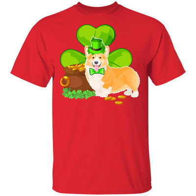 Corgi St Patrick's Day Irish Dog Lover Funny Gifts T-Shirt & Hoodie | Teecentury.com