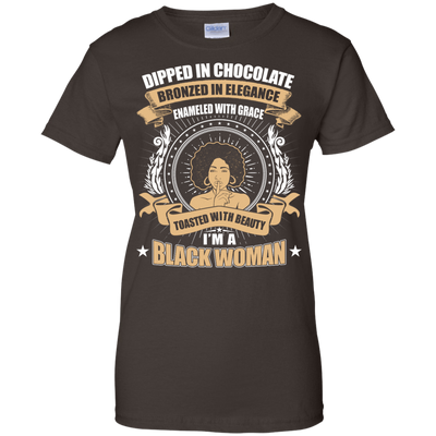 Toasted With Beauty I'm A Black Woman T-Shirt & Hoodie | Teecentury.com