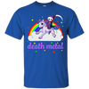 Rainbow Death Metal Rocker Unicorn T-Shirt & Hoodie | Teecentury.com