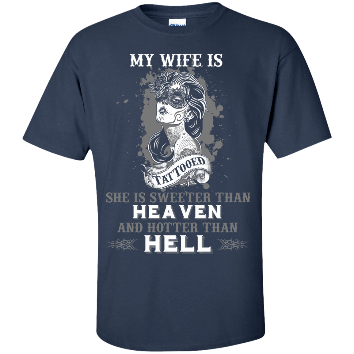 My Wife Is Tattooted T-Shirt & Hoodie | Teecentury.com