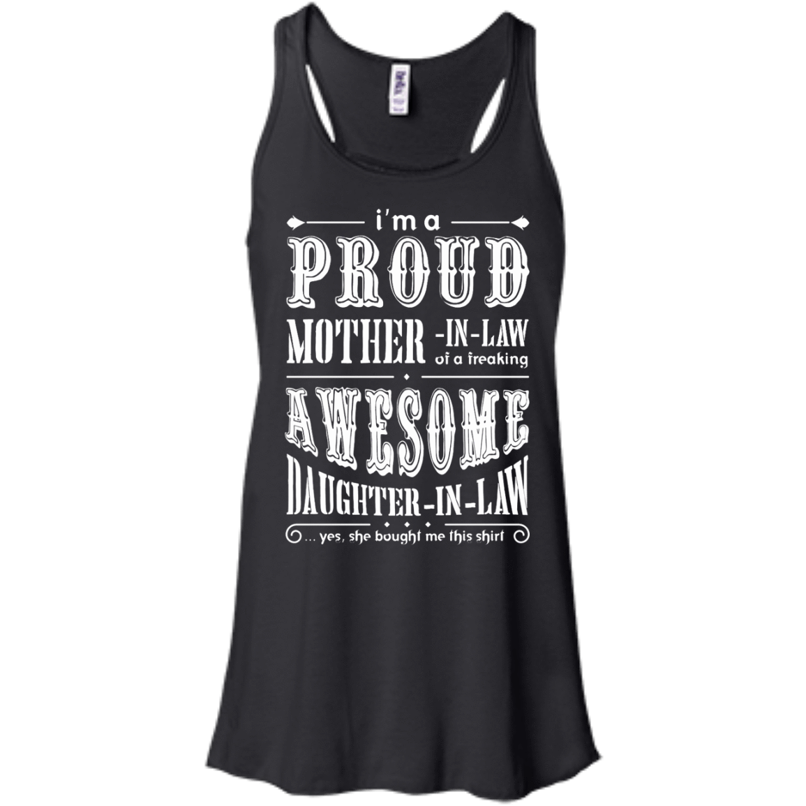 I'm A Proud Mother In Law Freaking Awesome Daughter In Law T-Shirt & Hoodie | Teecentury.com