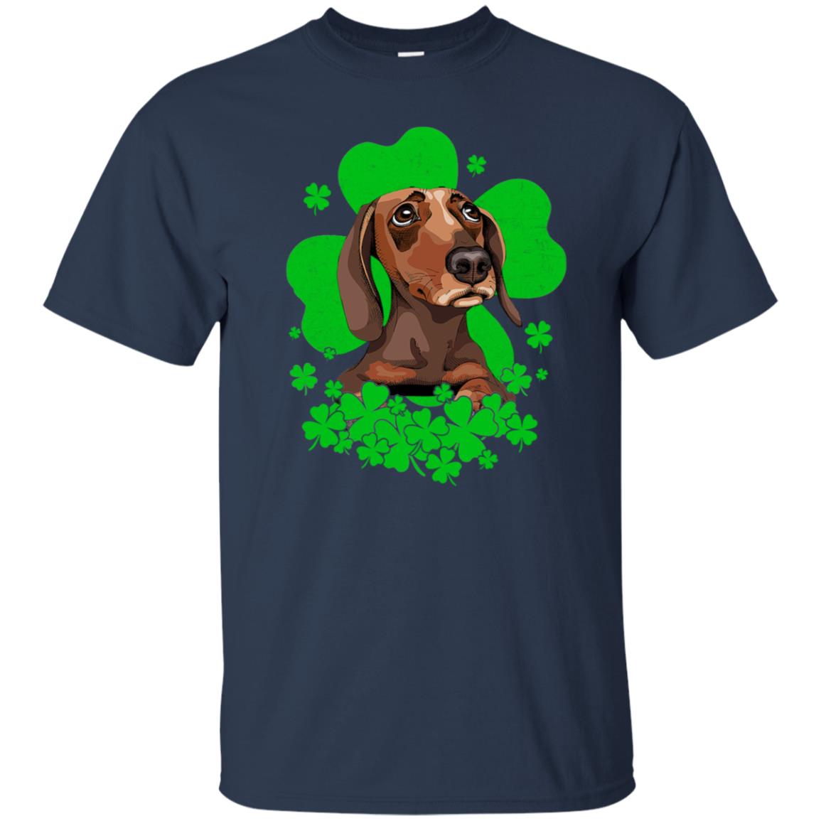 Dachshund St. Patrick's Day Clovers T-Shirt & Hoodie | Teecentury.com