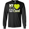 My Heart Is On That Court Tennis T Shirt T-Shirt & Hoodie | Teecentury.com