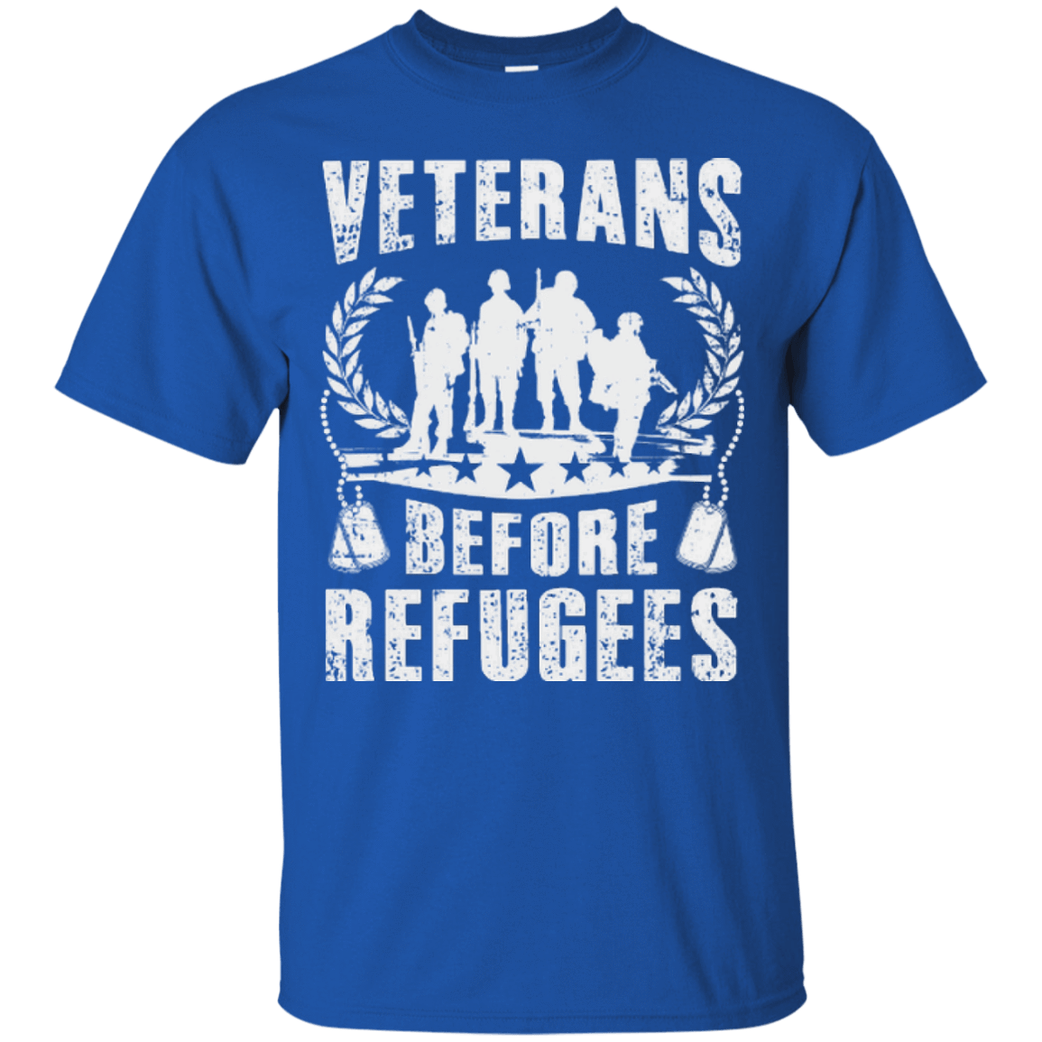 VETERANS BEFORE REFUGEES T-Shirt & Hoodie | Teecentury.com