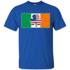 Shamrock Irish Ireland USA American Flag Gift T-Shirt & Hoodie | Teecentury.com