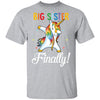 Big Sister Finally Unicorn For Girl Youth Youth Shirt | Teecentury.com