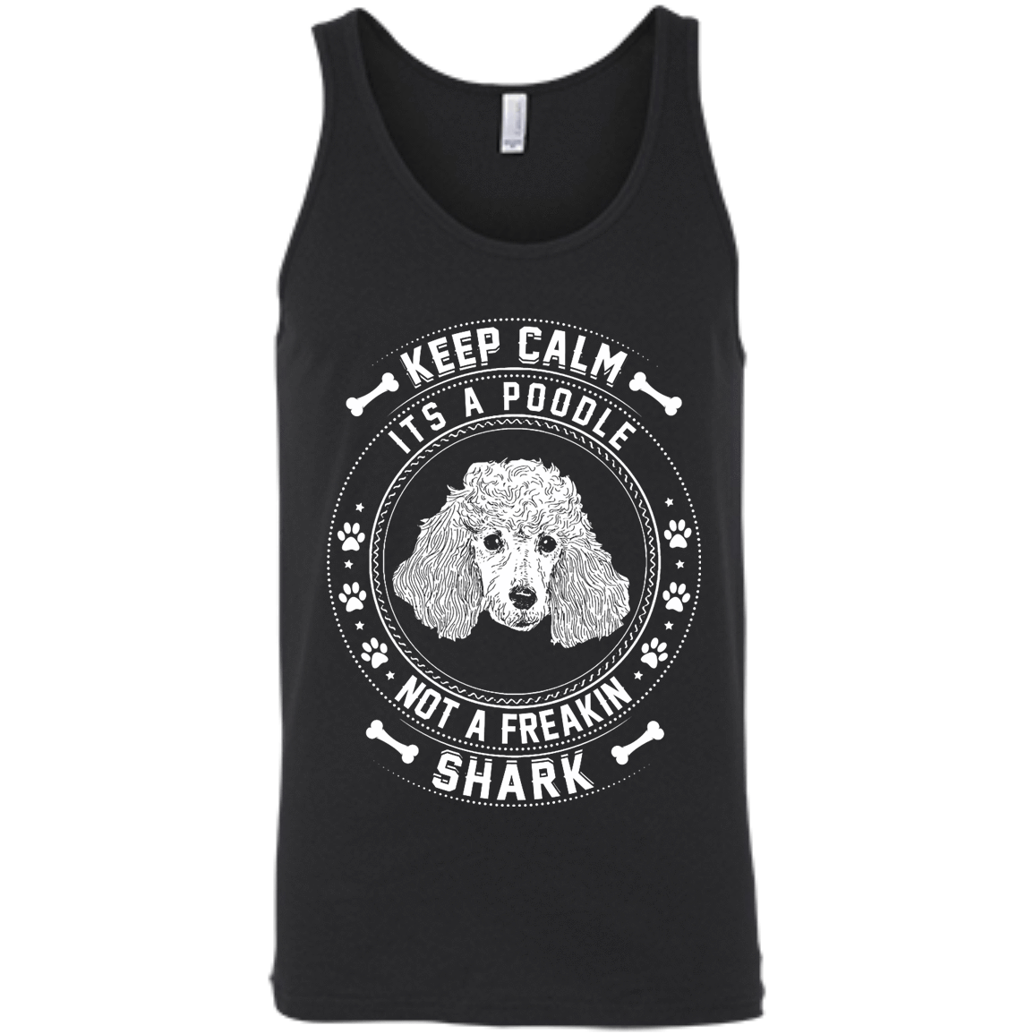 Keep Calm It's A Poodle Not A Freaking Shark T-Shirt & Hoodie | Teecentury.com