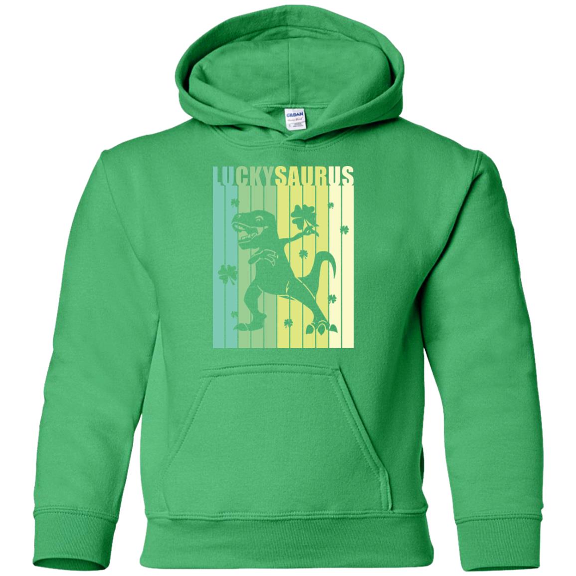 Happy St Pat Rex Day Dinosaur T-Rex Kids Patricks Day Youth Youth Shirt | Teecentury.com