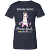 Installing Muscles Please Wait Funny Unicorn Fitness T-Shirt & Tank Top | Teecentury.com